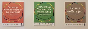 Plaketten für mehr Nachhaltigkeit